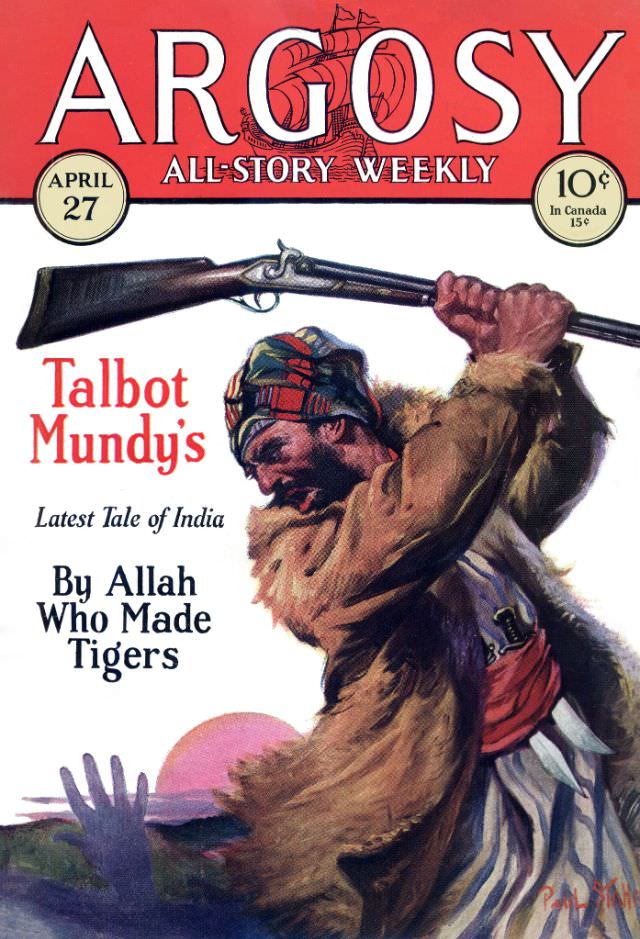 Argosy cover, April 27, 1929