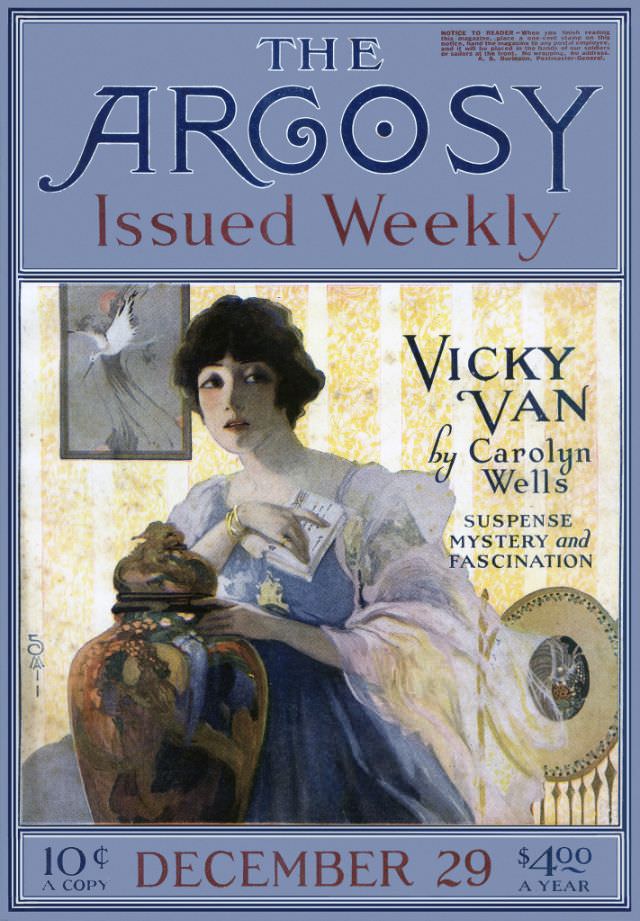 Argosy cover, December 29, 1917