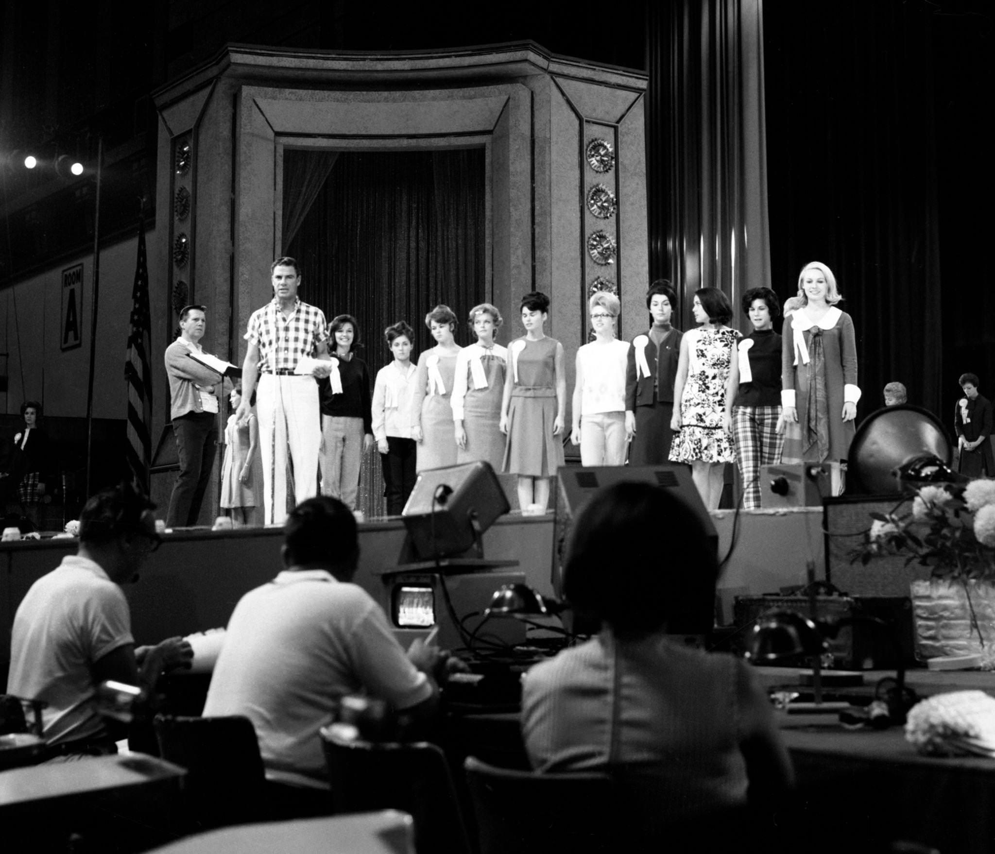 Miss America Pageant 1966 in Atlantic City.