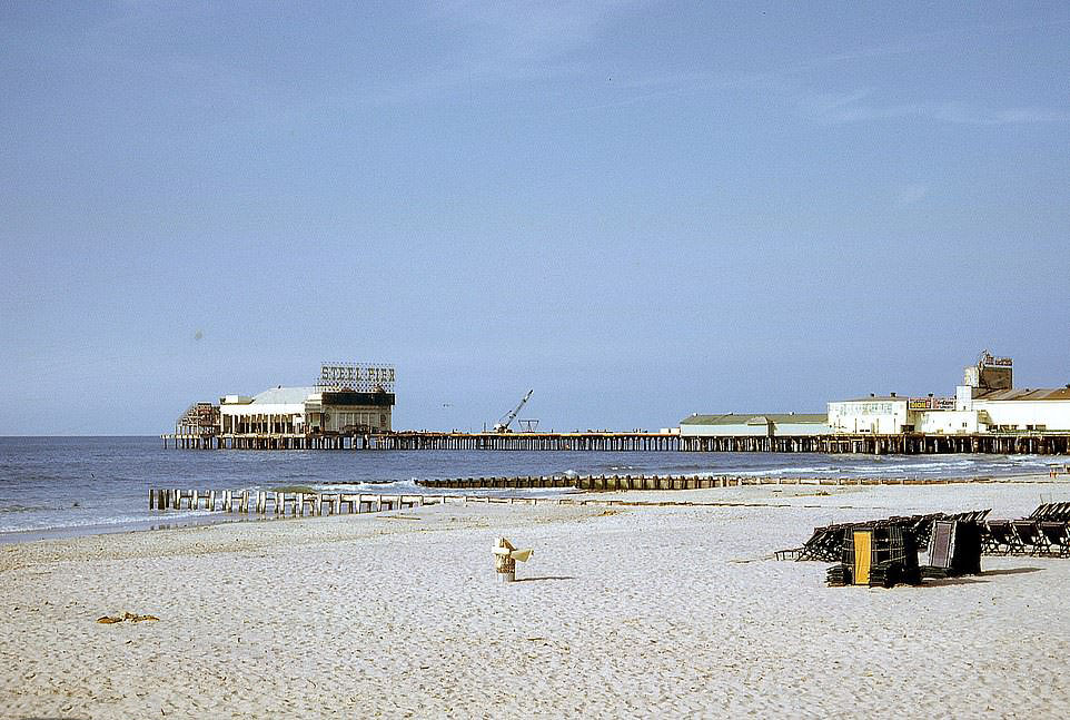 On Ash Wednesday in 1962 a huge storm hit Atlantic City and parts of the Steel Pier were destroyed and lost to the sea