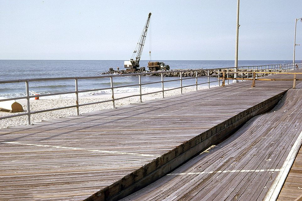 Despite the storm damage, Atlantic City was fully operational for visitors again just two days later