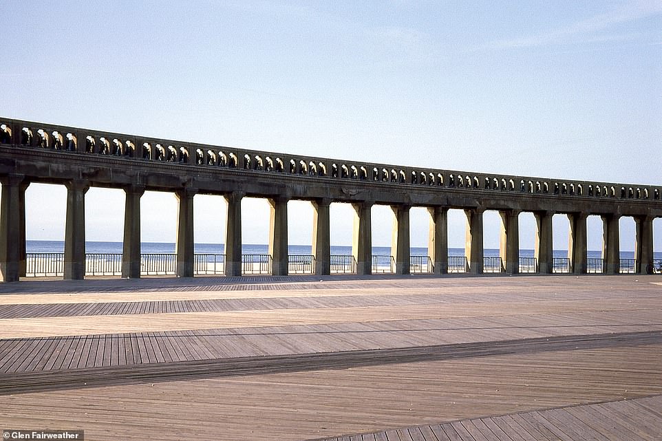 Construction of the Atlantic City Boardwalk began in 1870 - and it's still enjoyed by visitors today