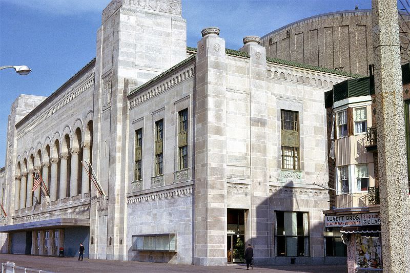 Boardwalk Hall, Atlantic City, 1962.