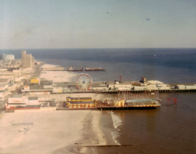 Atlantic City aerial, 1969.