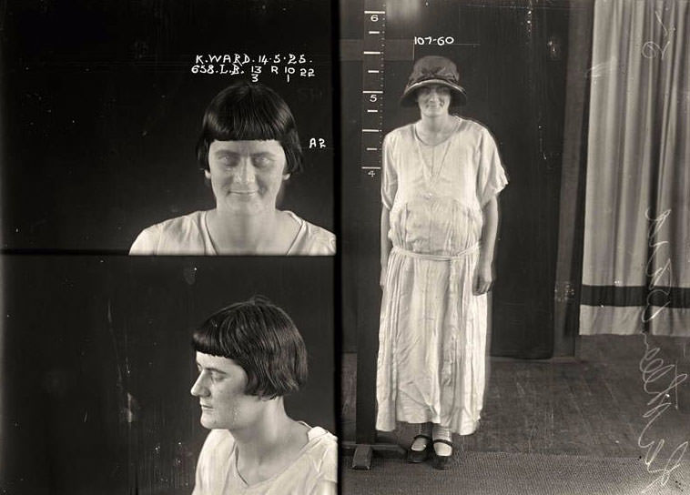 Kathleen Ward (1925. Aged: 21).