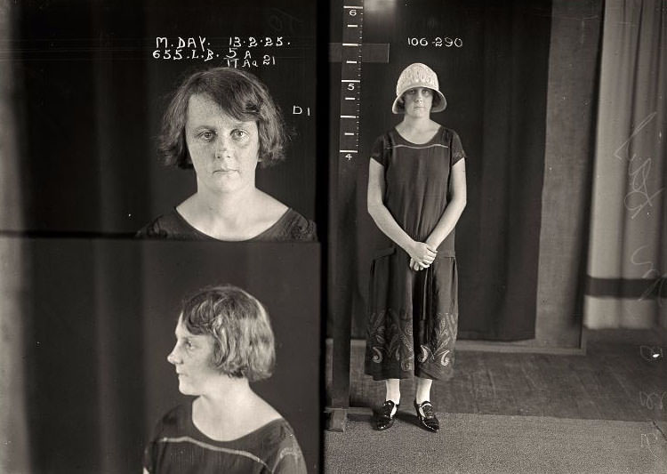 Marjorie Day (alias Elma Walton) (1925. Aged: 20).