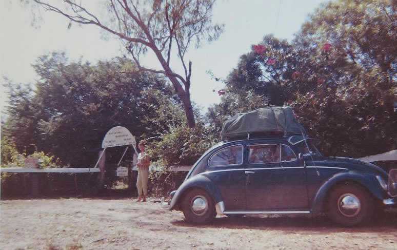 On the way up to Queensland, 1963