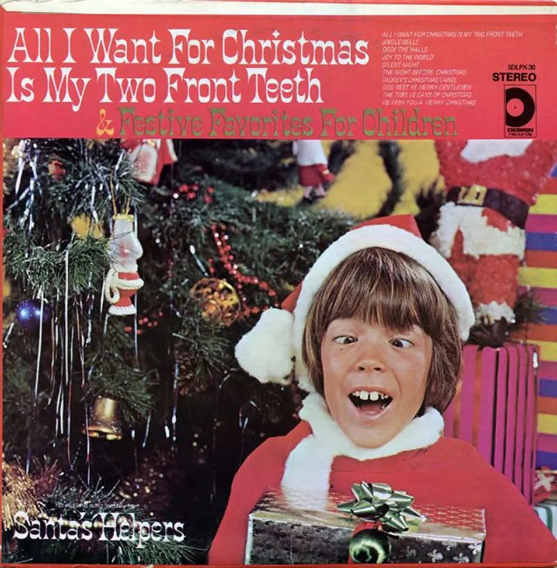 The Most Awkward and Creepy Vintage Christmas Album Covers of All Time