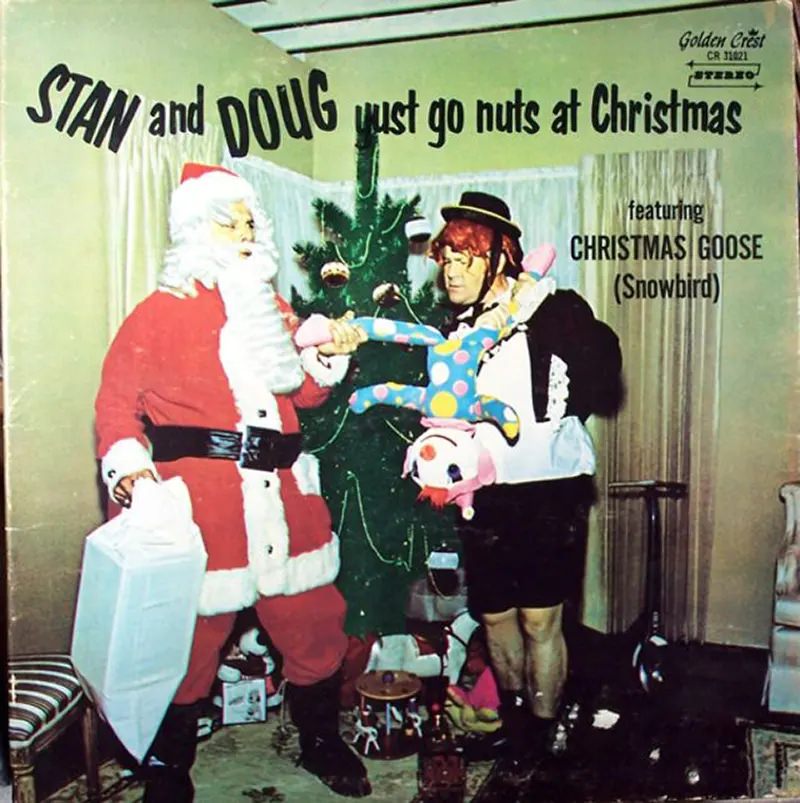 The Most Awkward and Creepy Vintage Christmas Album Covers of All Time