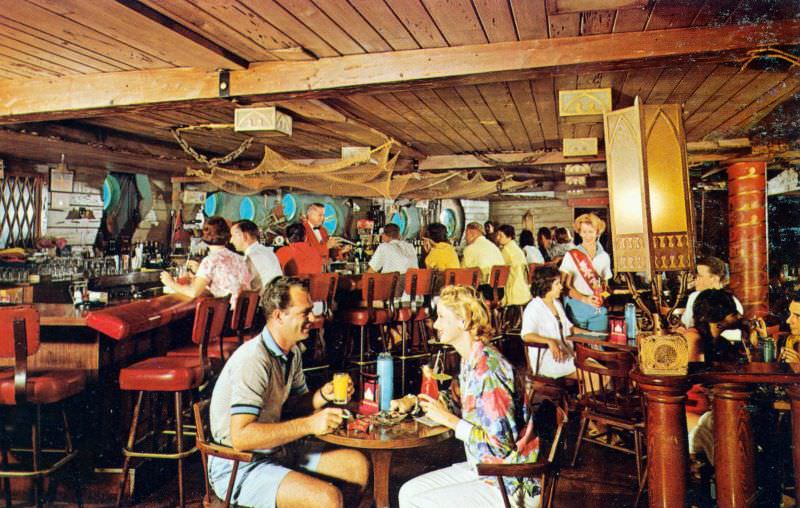 Castaways Wreck Bar on the ocean at 163rd Street, Miami Beach, Florida