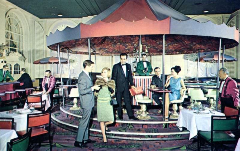 Merry-Go-Round Lounge, Sheraton-Plaza Hotel, Boston, Massachusetts