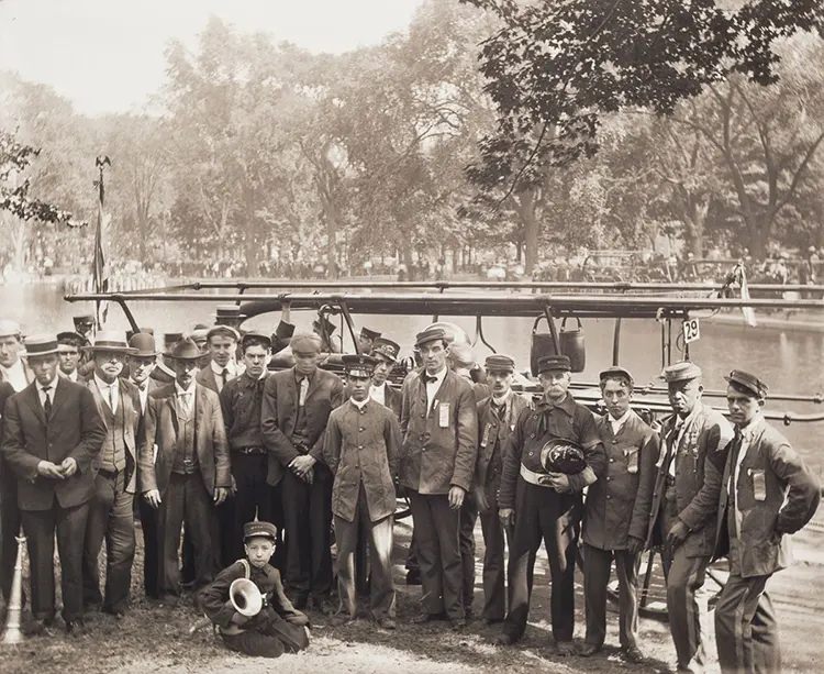 Members of the Worcester Veterans Firemen’s Association.