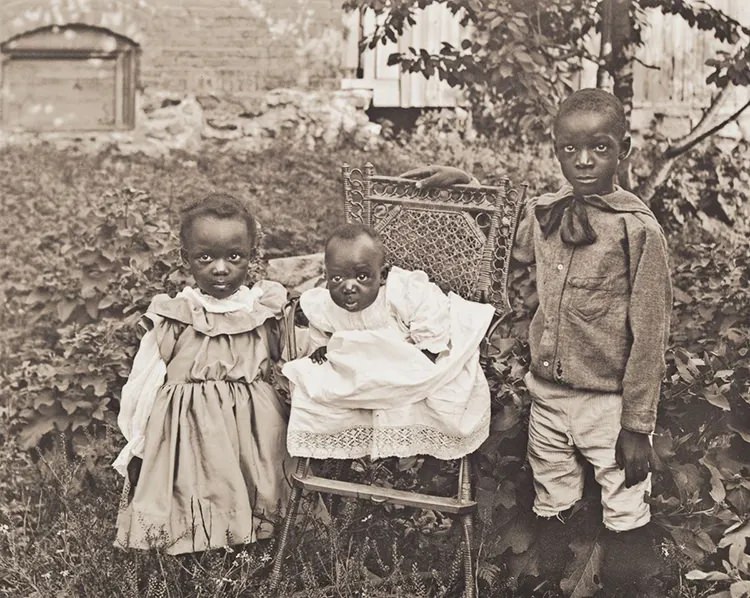 Hattie, James Harold, and Clarence Ward. Hattie, Louis, Clarence, and James Harold Ward were the children of Mary Elizabeth Ward Wilson, a migrant from New Bern.