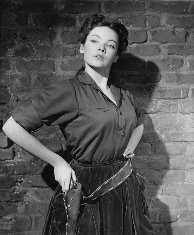 The Leading Lady of the West: Gene Tierney in 'Belle Starr' 1941