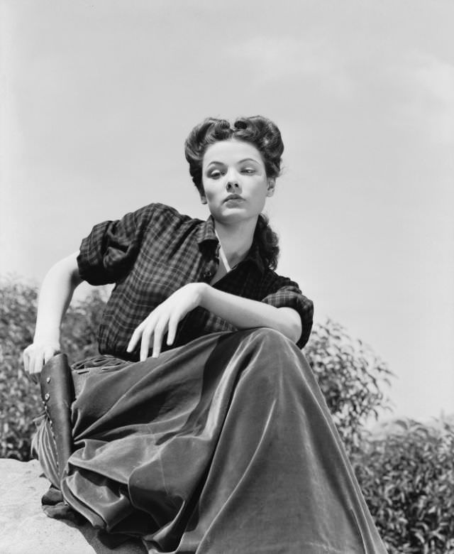 The Leading Lady of the West: Gene Tierney in 'Belle Starr' 1941