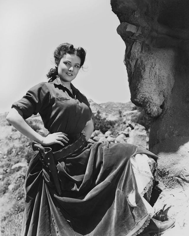 The Leading Lady of the West: Gene Tierney in 'Belle Starr' 1941