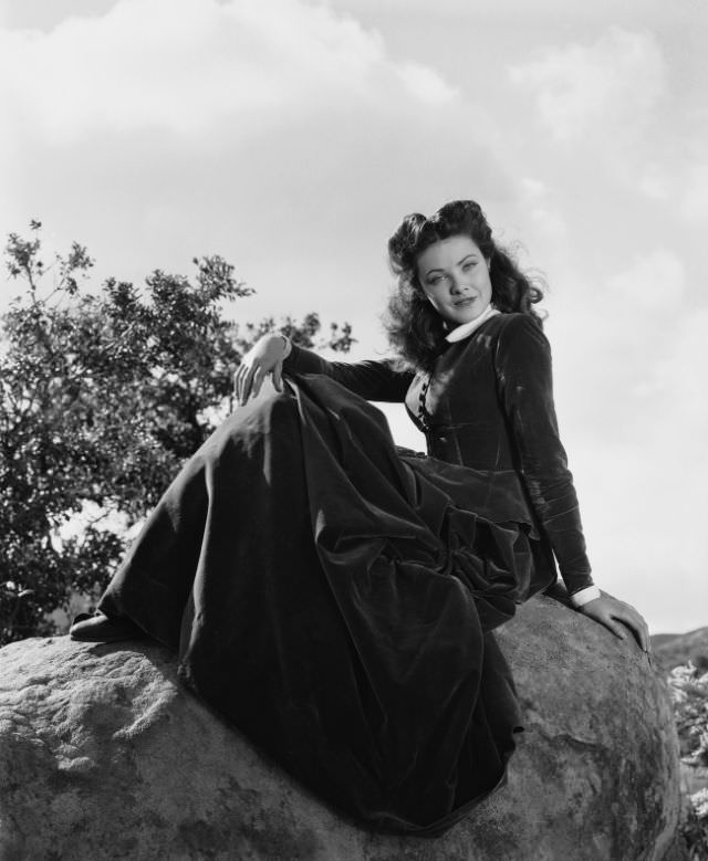 The Leading Lady of the West: Gene Tierney in 'Belle Starr' 1941