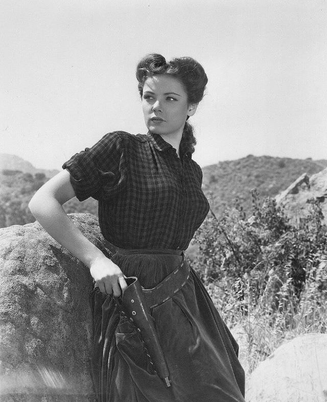 The Leading Lady of the West: Gene Tierney in 'Belle Starr' 1941