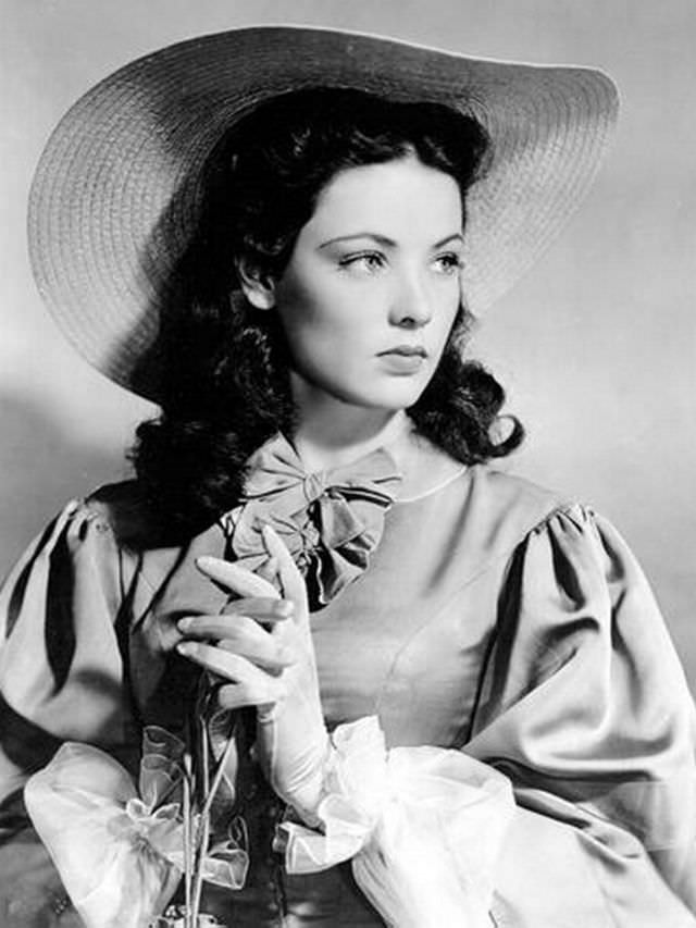 The Leading Lady of the West: Gene Tierney in 'Belle Starr' 1941