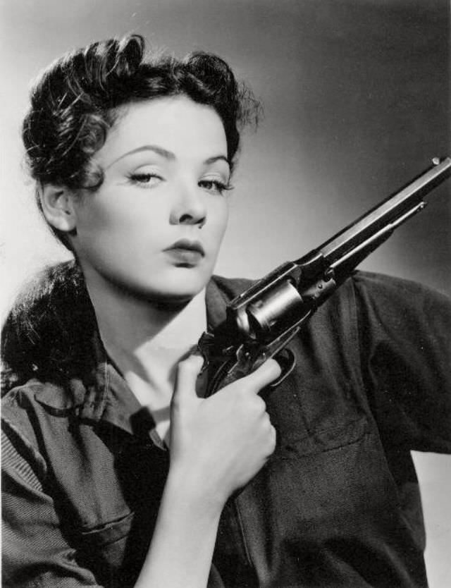 The Leading Lady of the West: Gene Tierney in 'Belle Starr' 1941