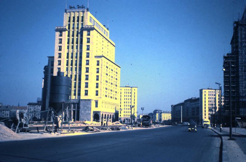 Stalinallee, now Karl-Marx-Allee, East Berlin, September 11, 1959