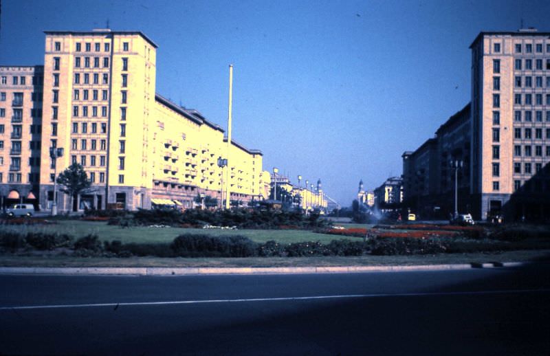 Stalinallee, East Berlin September 11, 1959