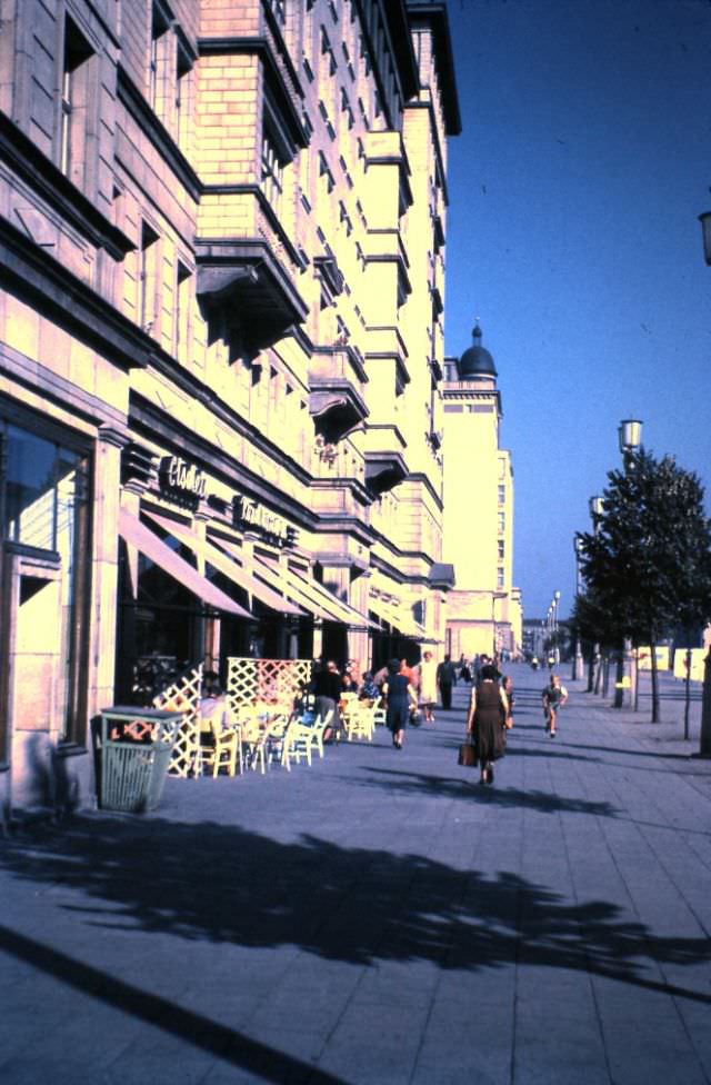 Stalinallee, East Berlin, September 11, 1959