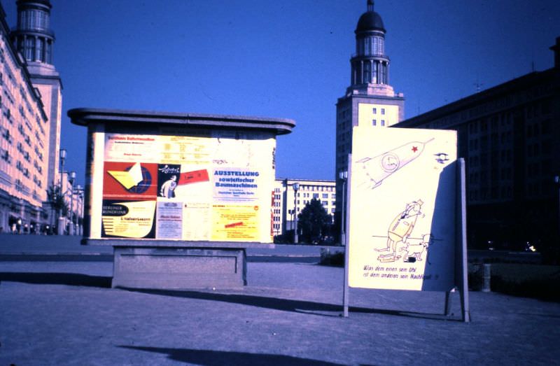 Stalinallee, East Berlin, September 11, 1959
