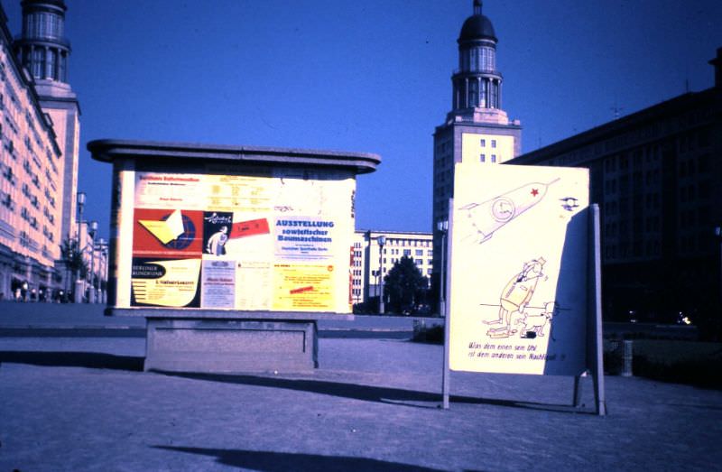 Stalinallee, East Berlin, September 11, 1959