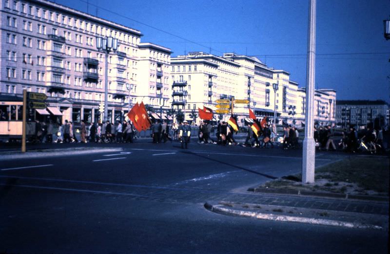 Stalinallee, East Berlin, September 11, 1959