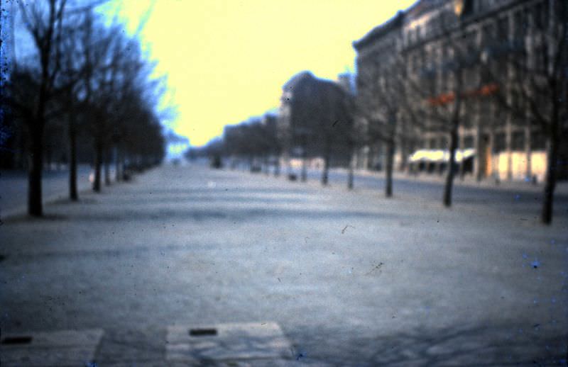 Unter den Linden, East Berlin, March 27, 1959