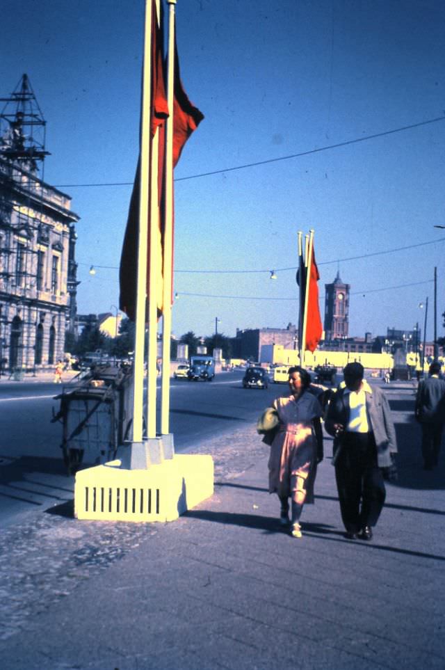 Unter den Linden East Berlin, September 11, 1959