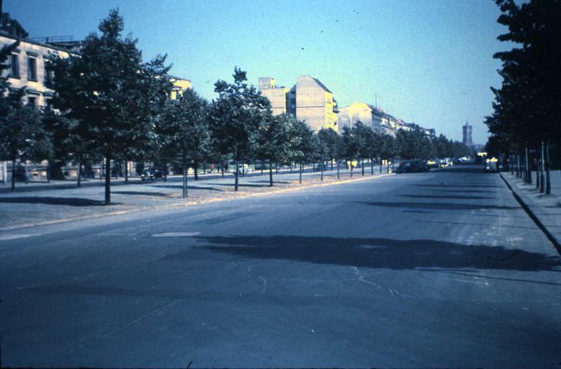 Unter den Linden East Berlin, September 11, 1959