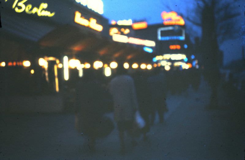 Kurfuerstendamm, West Berlin, March 26, 1959