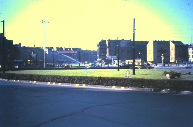 Alexanderplatz, at the junction with Unter den Linden, looking north, East Berlin, September 11, 1959