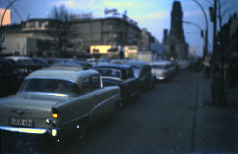 Kurfuerstendamm, West Berlin, March 26, 1959