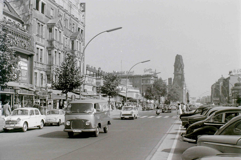 Kurfuerstendamm, West Berlin.