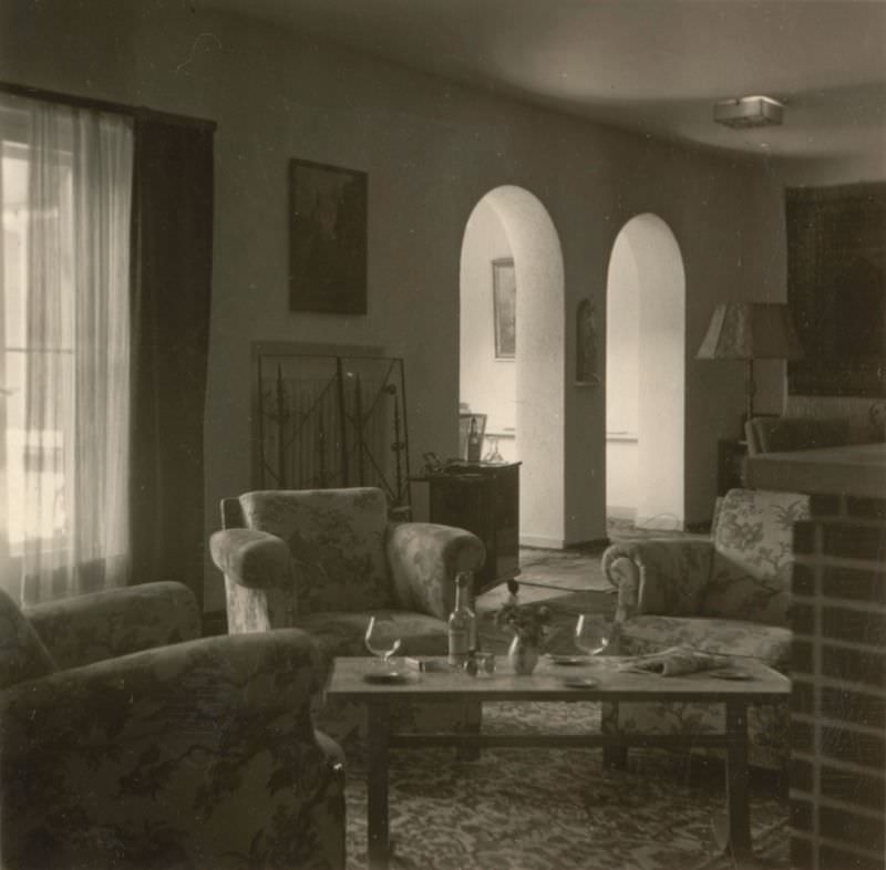 Helga's Berlin House, 6 Hermannstraße, Zehlendorf, Berlin, Germany, 1940s