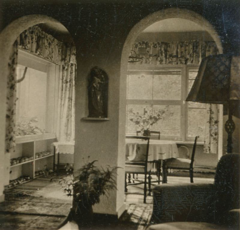 Helga's Berlin House, 6 Hermannstraße, Zehlendorf, Berlin, Germany, 1940s