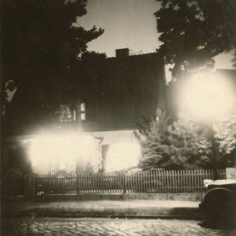 Helga's Berlin House, 6 Hermannstraße, Zehlendorf, Berlin, Germany, 1940s