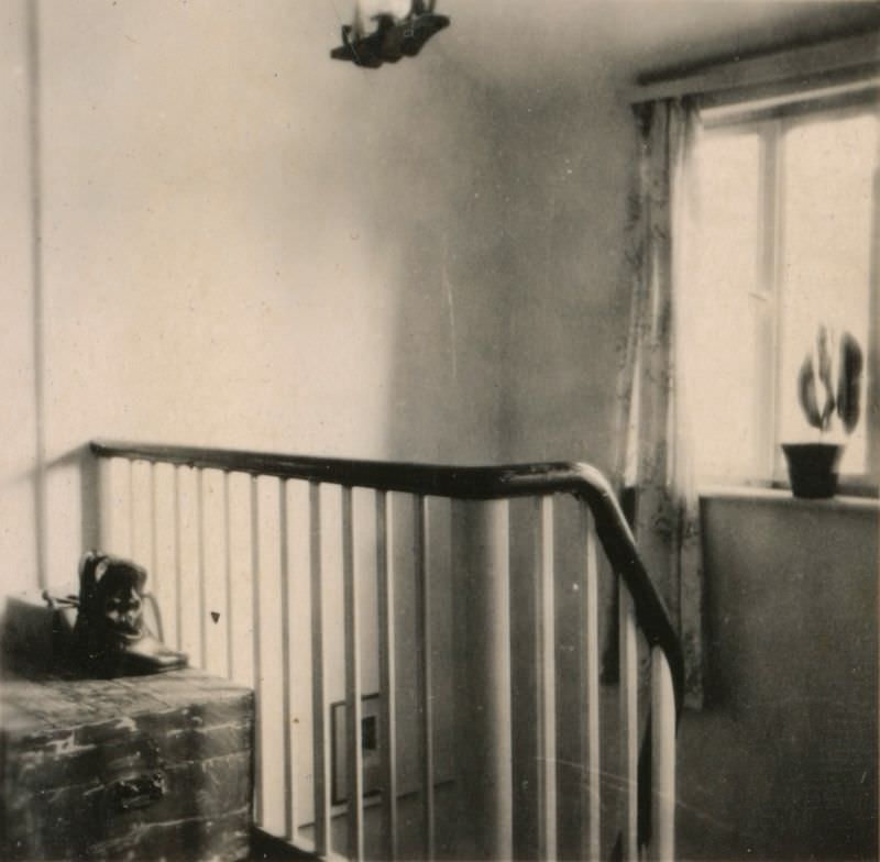 Interior of Helga's Berlin House, 6 Hermannstraße, Zehlendorf, Berlin, Germany, 1940s