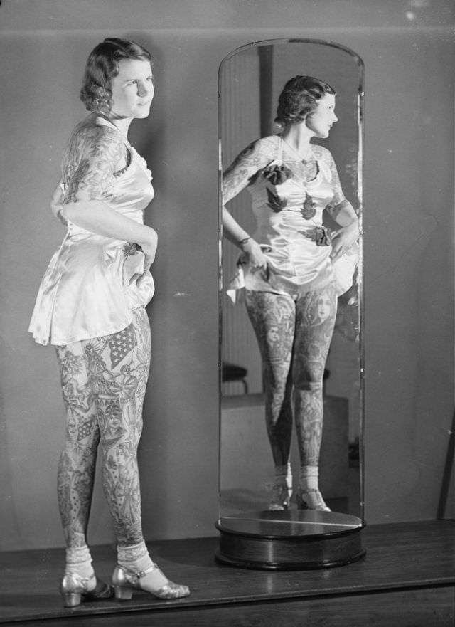 Betty Broadbent: The "Tattooed Venus" of the Circus World