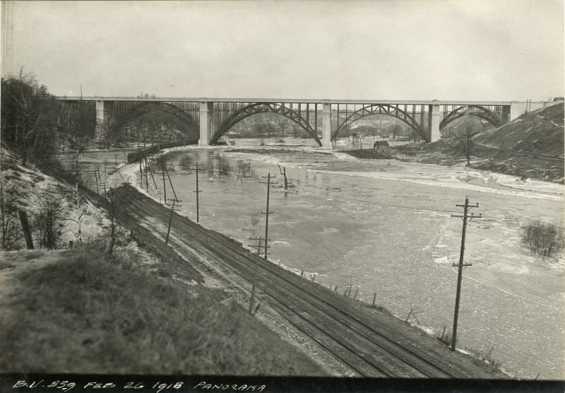 Bloor Street Viaduct Finish, Panorama