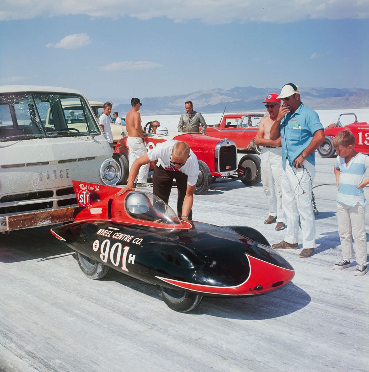 Donald Barr’s H-Class Streamliner, which attained a speed of 145.92 miles per hour.