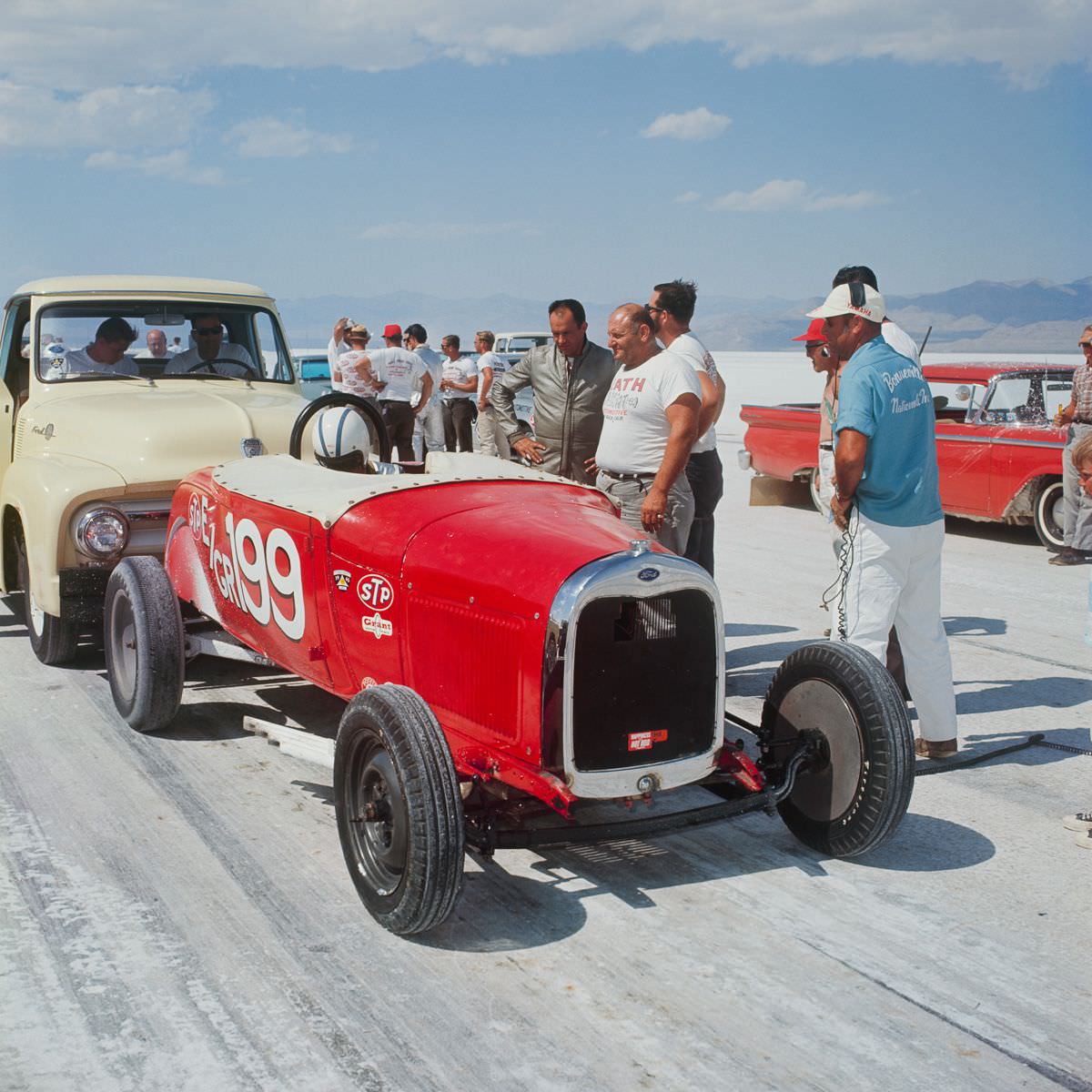 The Ratliff & Zook E/Gas Roadster, which posted a 158.45 mile per hour speed.