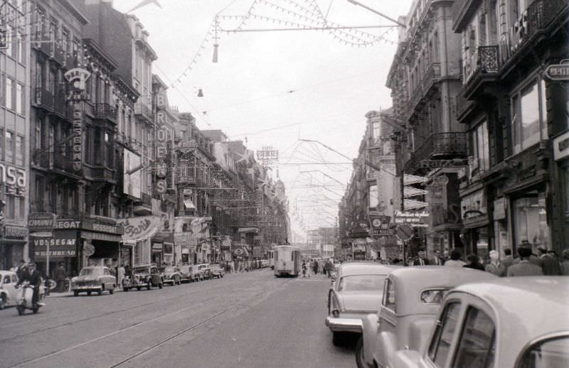 Boulevard Adolphe Max, Brussels, 1958