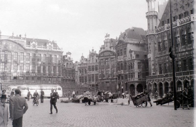 Grand Place, Brussels, 1958