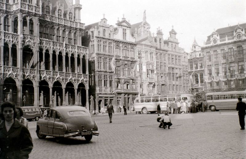 Grand Place, Brussels, 1958