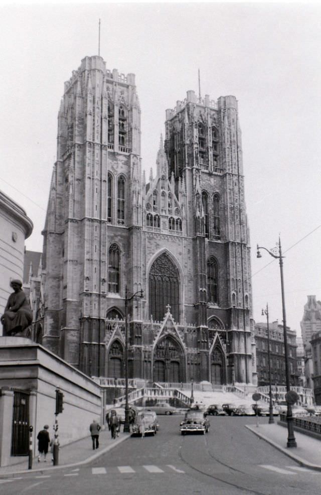 Brussels Cathedral, 1959