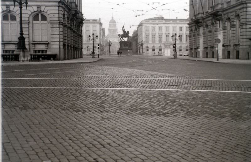 Place Rogier, Brussels, 1959